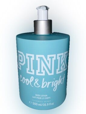 NEW, Victoria's Secret Pink “Cool & Bright” Body Lotion, 500ml (16.9 oz)